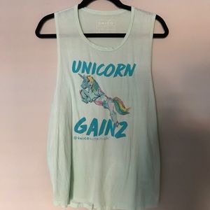 Unicorn Muscle Tank